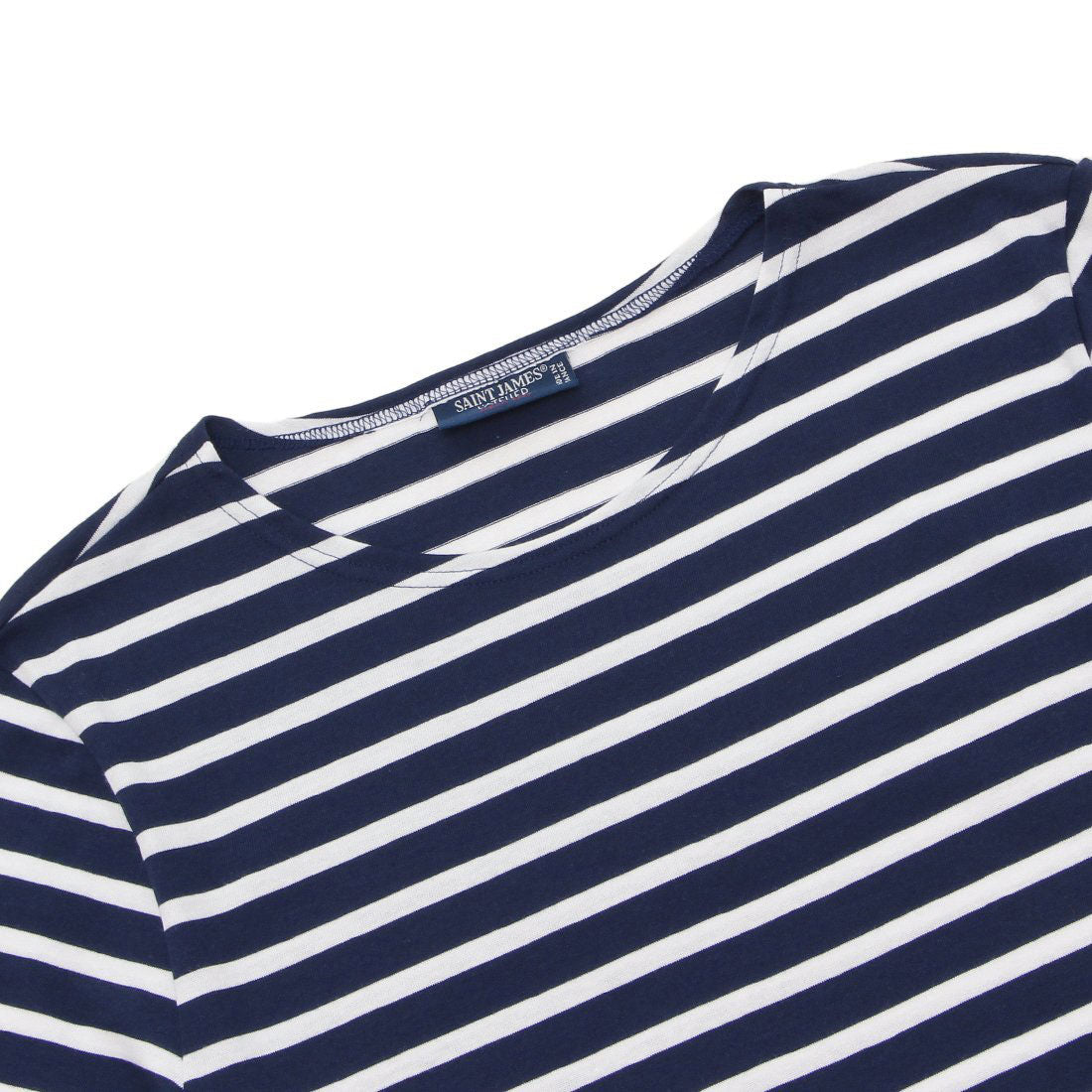 セントジェームス SAINT JAMES Tシャツ カットソー レヴァント モダン ホワイト ネイビー メンズ ST.JAMES 9863 MARINE NEIGE （MARINE NEIGE） MARINE NEIGE