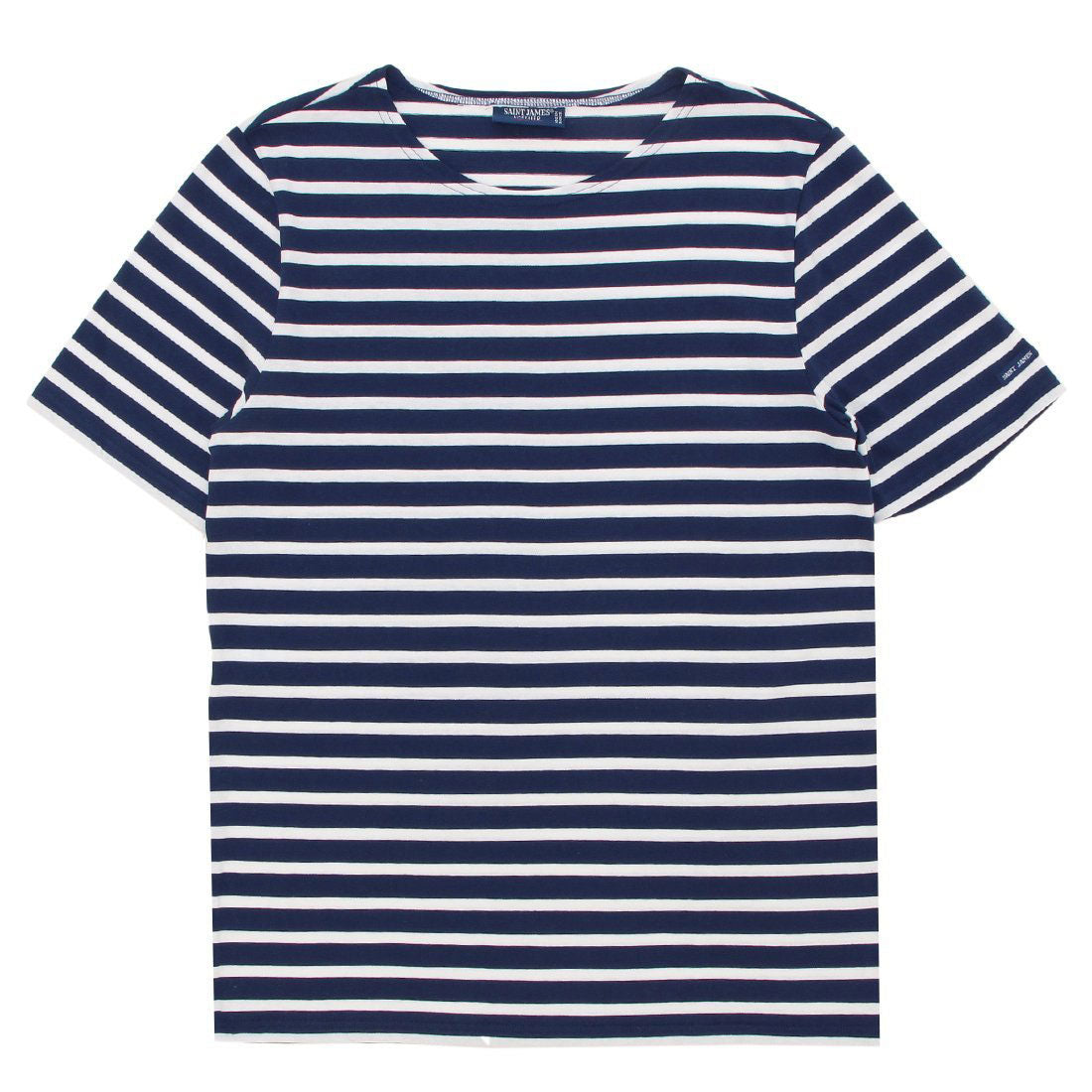 セントジェームス SAINT JAMES Tシャツ カットソー レヴァント モダン ホワイト ネイビー メンズ ST.JAMES 9863 MARINE NEIGE （MARINE NEIGE） MARINE NEIGE