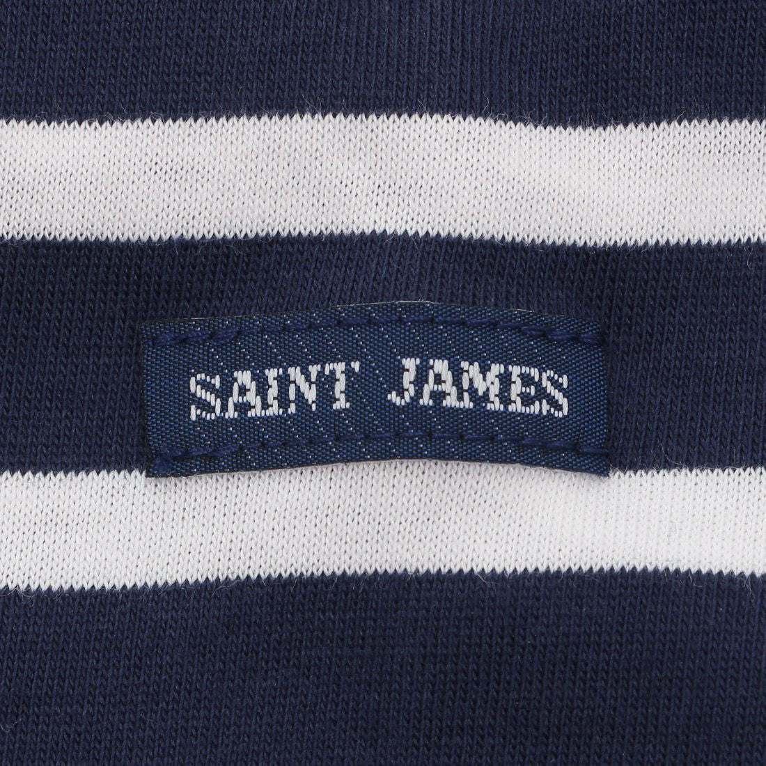 セントジェームス SAINT JAMES Tシャツ カットソー マンキエモダン ホワイト ネイビー メンズ ST.JAMES 9858 MARINE NEIGE （MARINE NEIGE） MARINE NEIGE