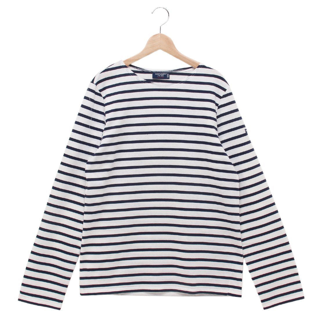 セントジェームス SAINT JAMES Tシャツ カットソー マンキエモダン ホワイト ネイビー メンズ ST.JAMES 9858 NEIGE MARINE （NEIGE MARINE） NEIGE MARINE