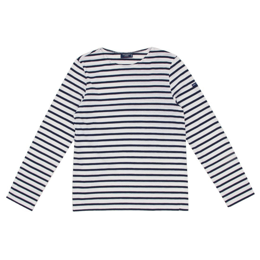 セントジェームス SAINT JAMES Tシャツ カットソー マンキエモダン ホワイト ネイビー メンズ ST.JAMES 9858 NEIGE MARINE （NEIGE MARINE） NEIGE MARINE