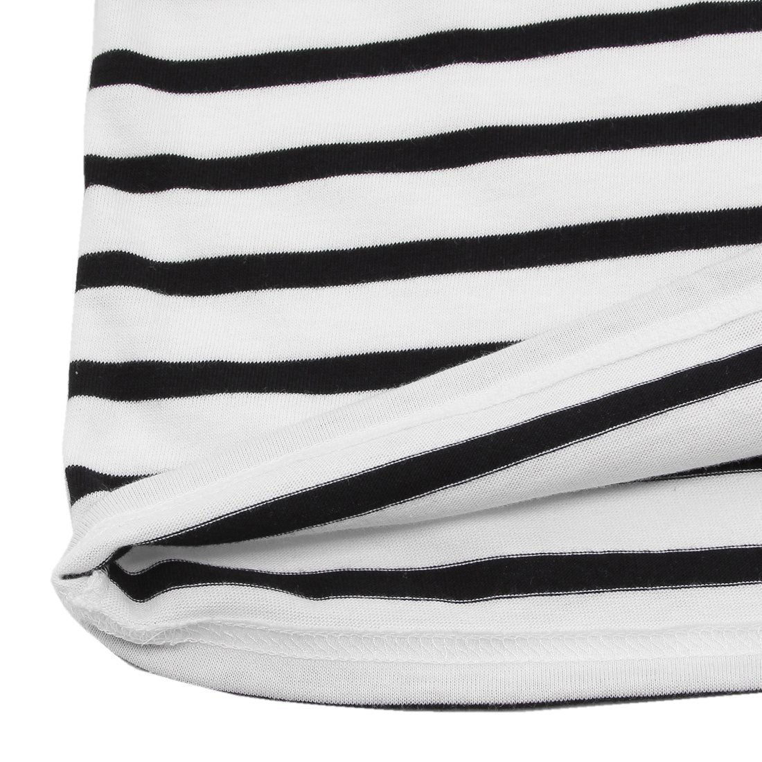 セントジェームス SAINT JAMES Tシャツ カットソー レヴァント モダン ホワイト ブラック メンズ ST.JAMES 9863 NEIGE NOIR （NEIGE NOIR） NEIGE NOIR