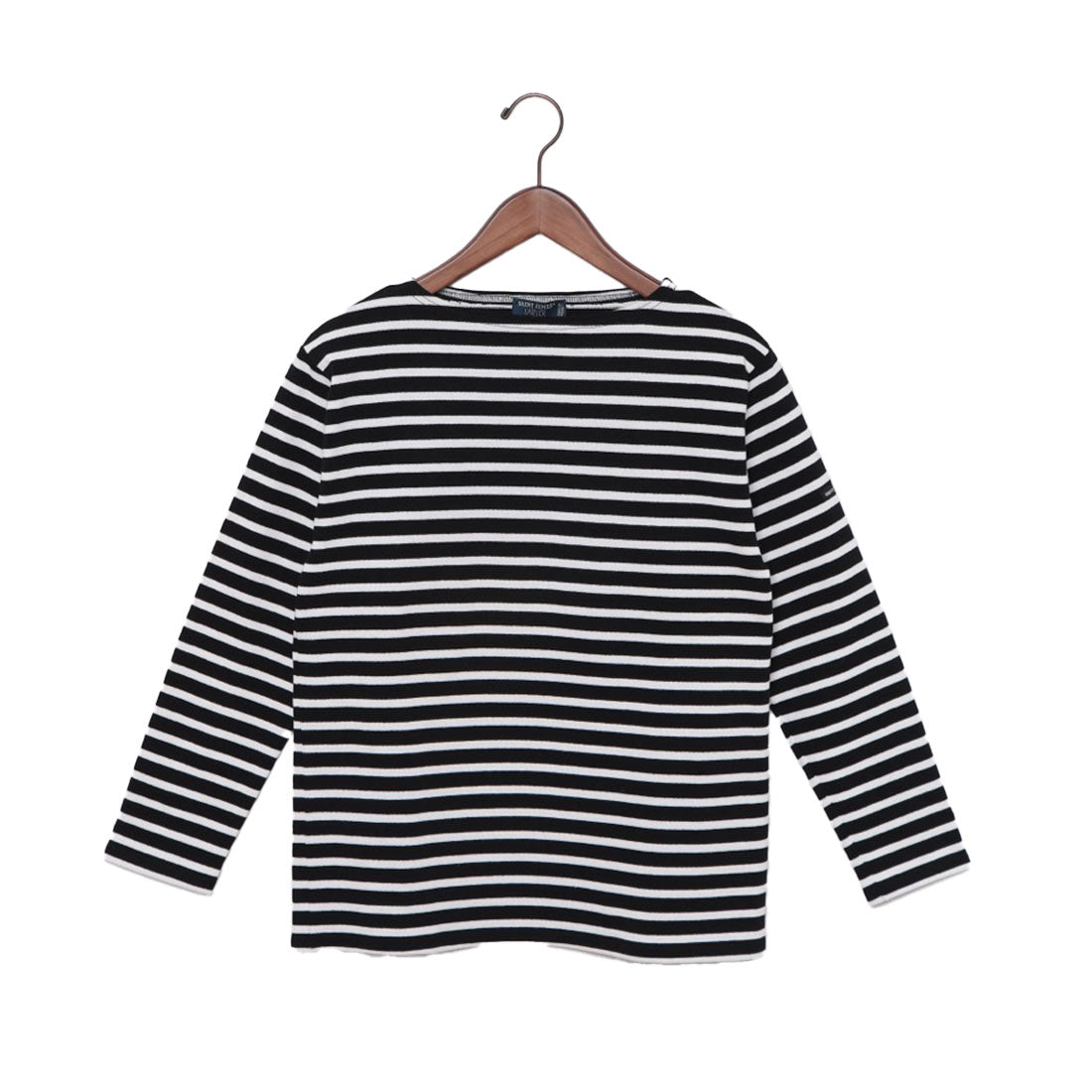 セントジェームス SAINT JAMES ウエッソン ギルド 長袖Tシャツ （ノワール×ネージュ） ノワール×ネージュ