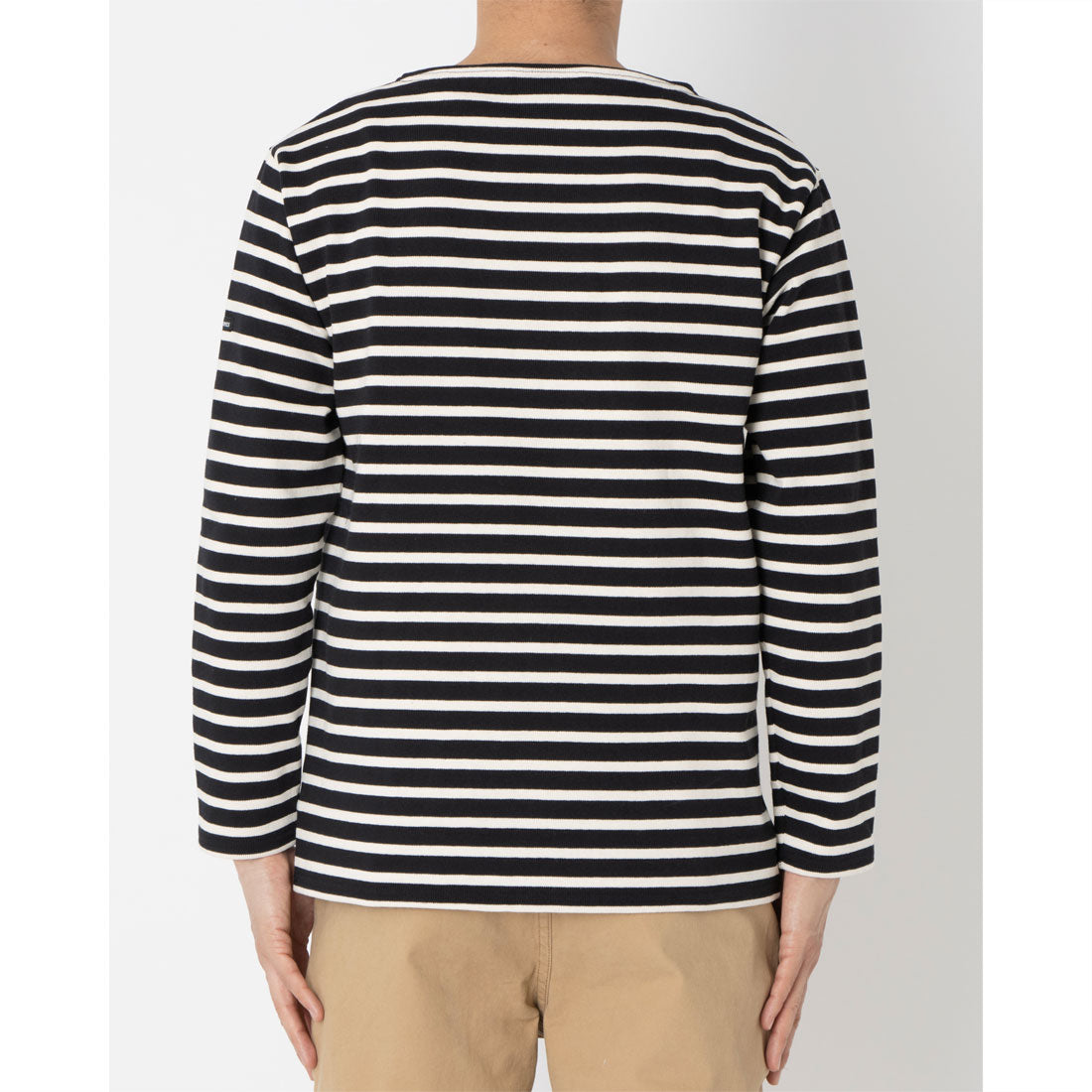 セントジェームス SAINT JAMES ウエッソン ギルド 長袖Tシャツ （ノワール×ネージュ） ノワール×ネージュ