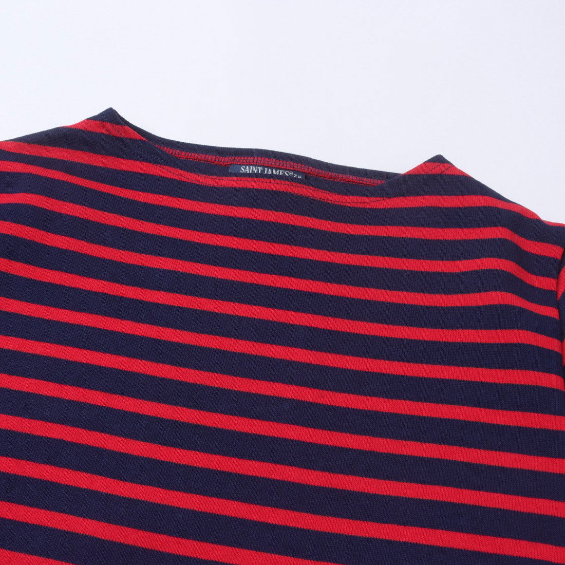 セントジェームス SAINT JAMES ウエッソン ギルド 長袖Tシャツ （ノワール×ネージュ） ノワール×ネージュ