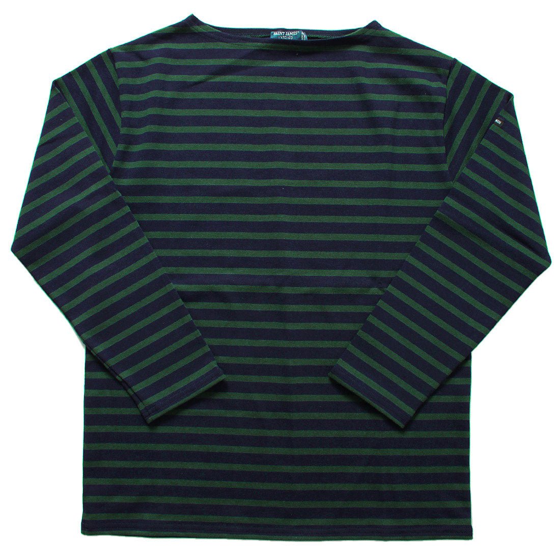 セントジェームス SAINT JAMES ウエッソン ギルド 長袖Tシャツ （ネイビー×パン） ネイビー×パン