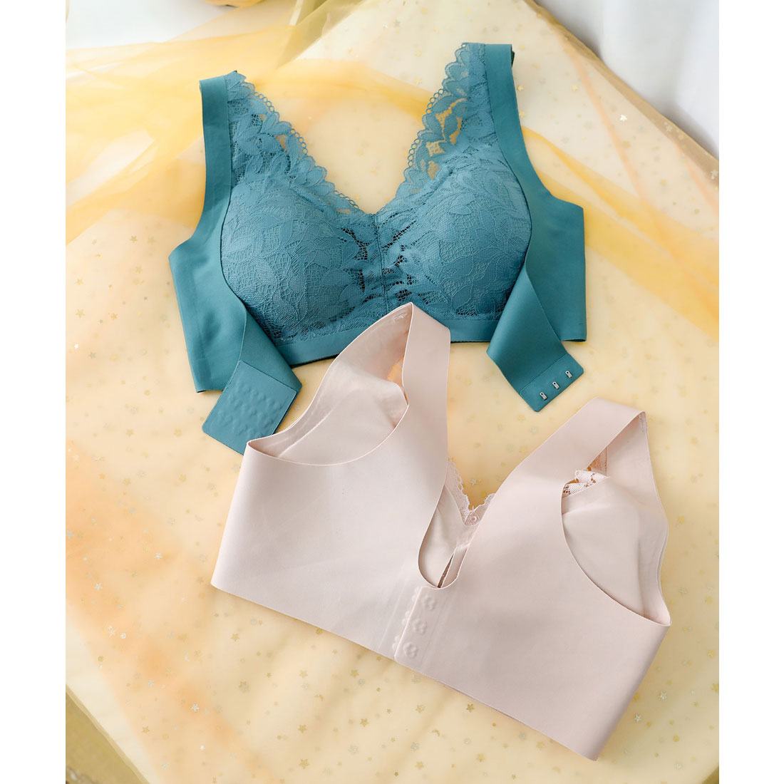 セゾンドパピヨン SAISON DE PAPILLON 昼夜付けれる3D育乳ブラ