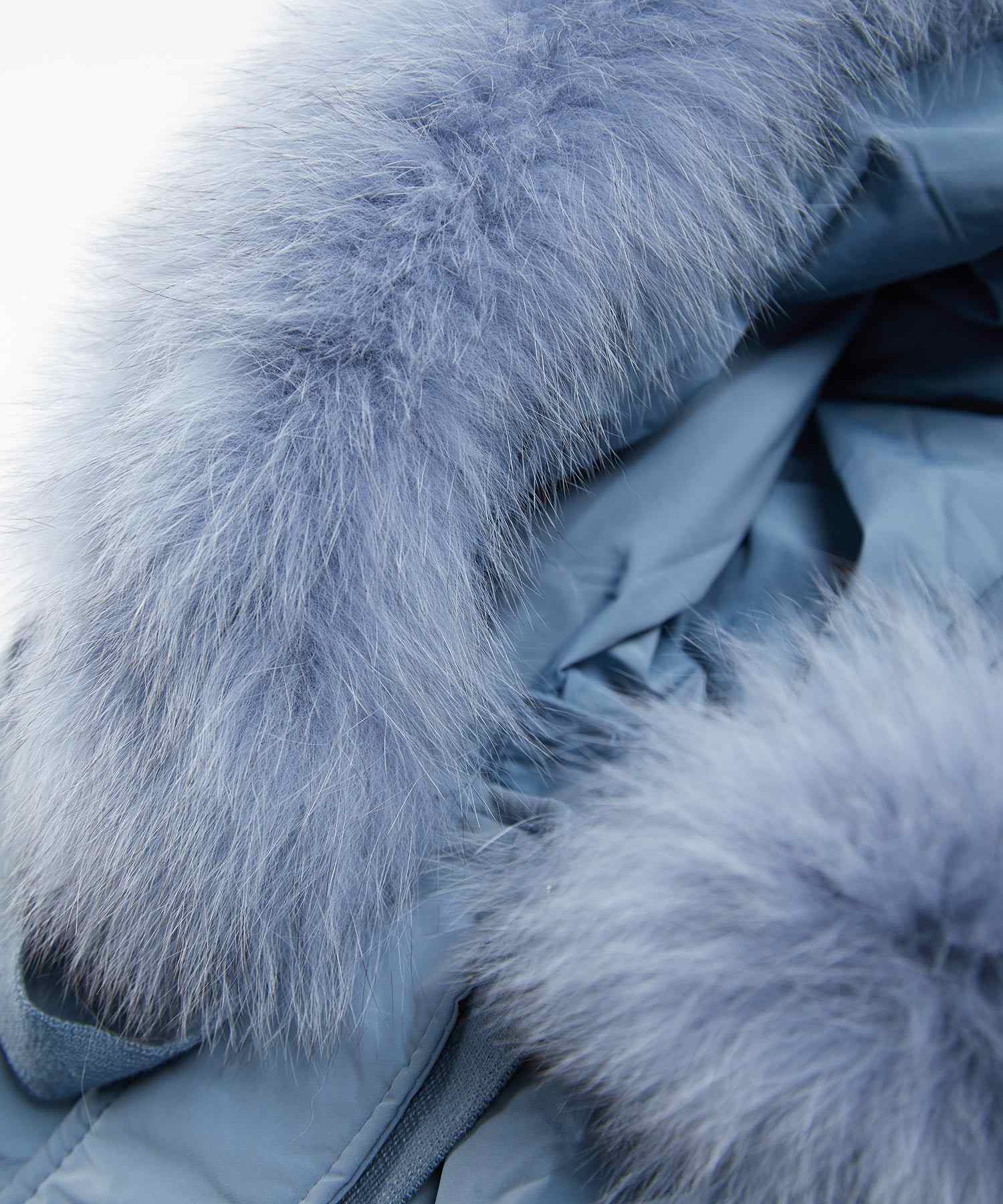 SAISON DE PAPILLON 狐狸毛連帽羽絨服