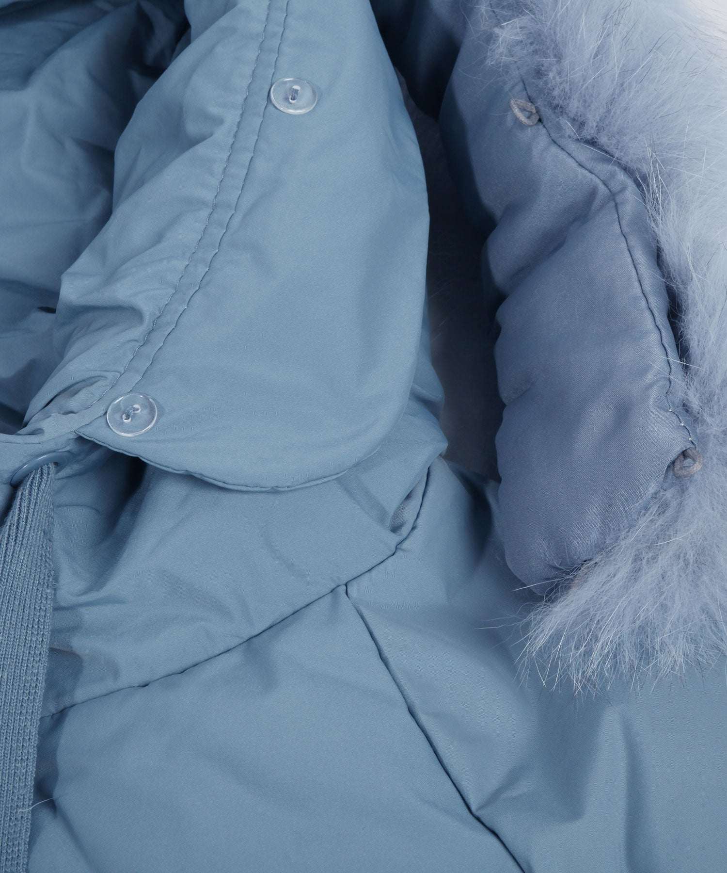 SAISON DE PAPILLON 狐狸毛連帽羽絨服