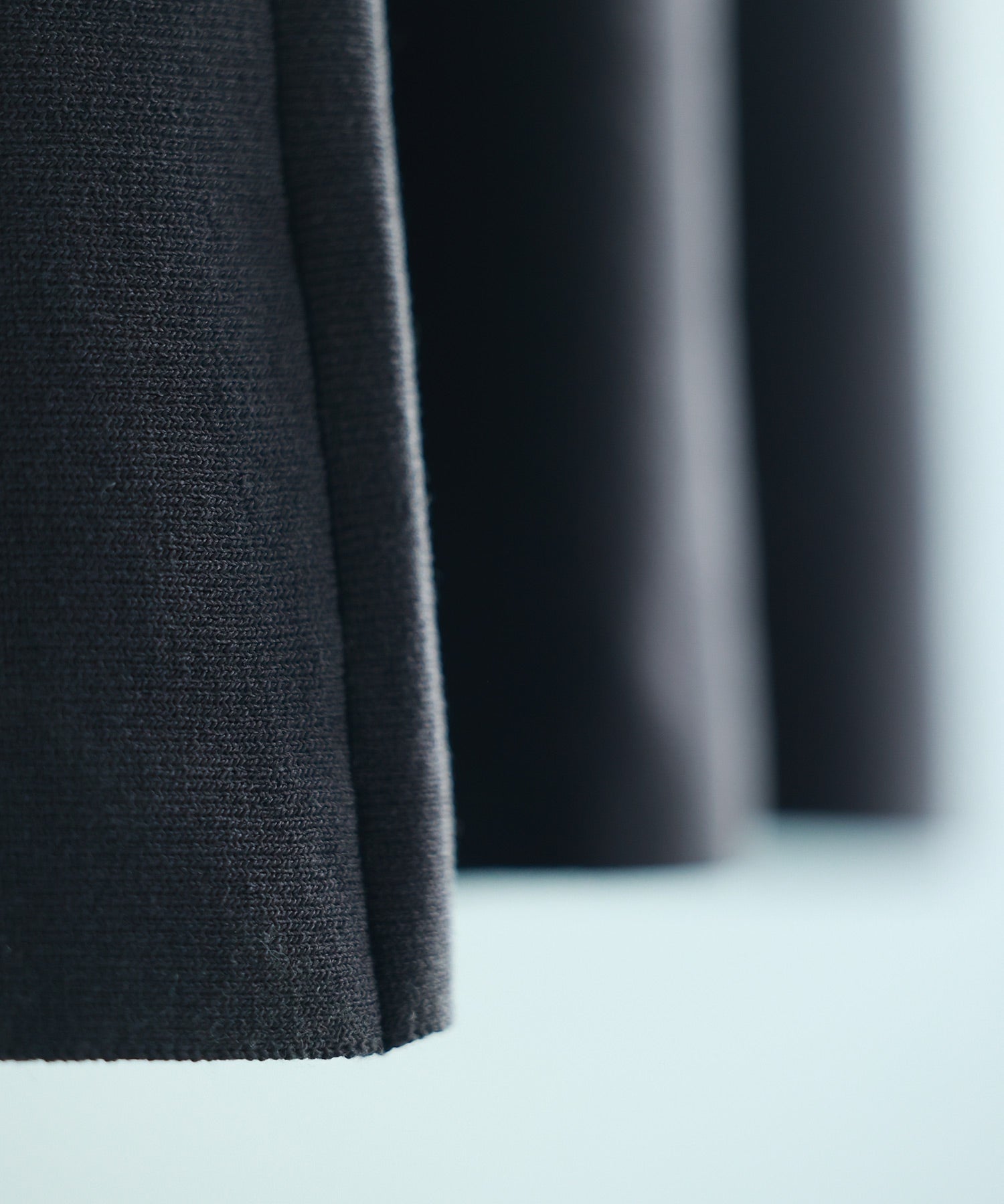 セゾンドパピヨン SAISON DE PAPILLON Aラインドッキングニットワンピース （ネイビー） ネイビー