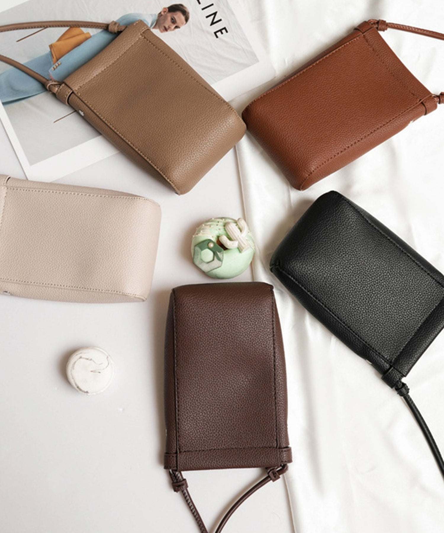 セゾンドパピヨン SAISON DE PAPILLON PUレザーミニショルダー