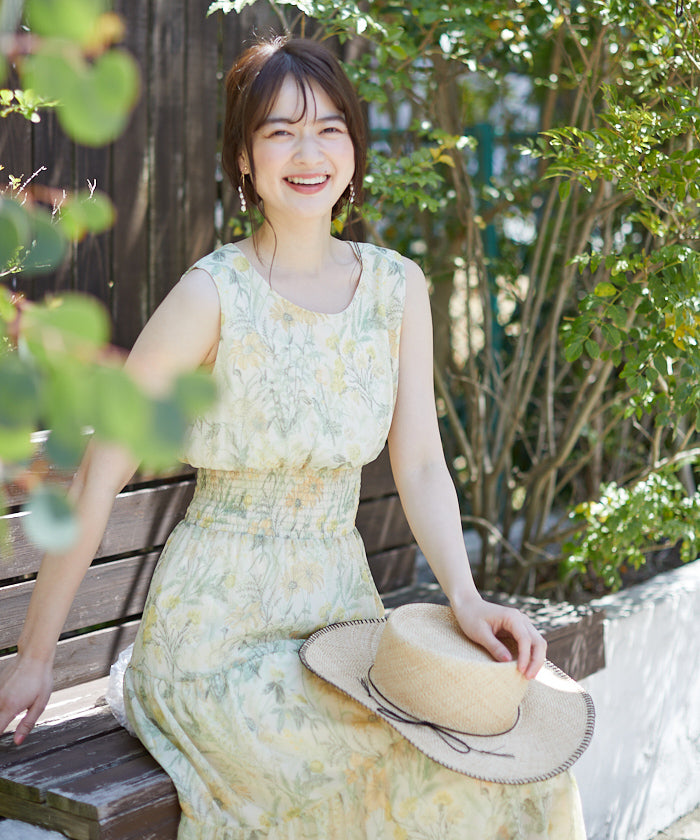 Toac 3-Tiered Printed Dress