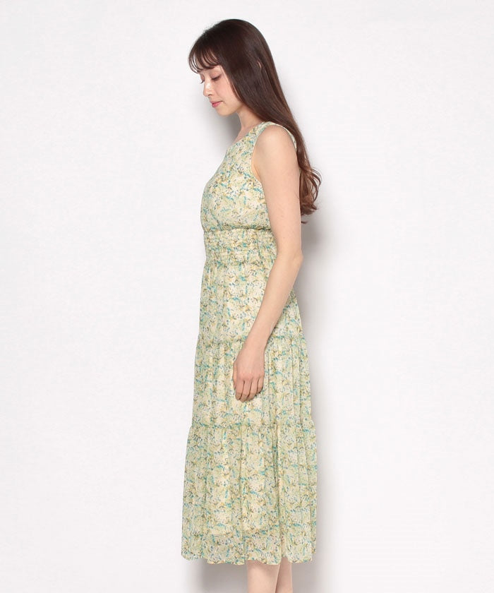 Toac 3-Tiered Printed Dress