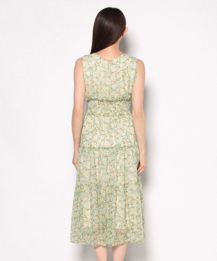 Toac 3-Tiered Printed Dress