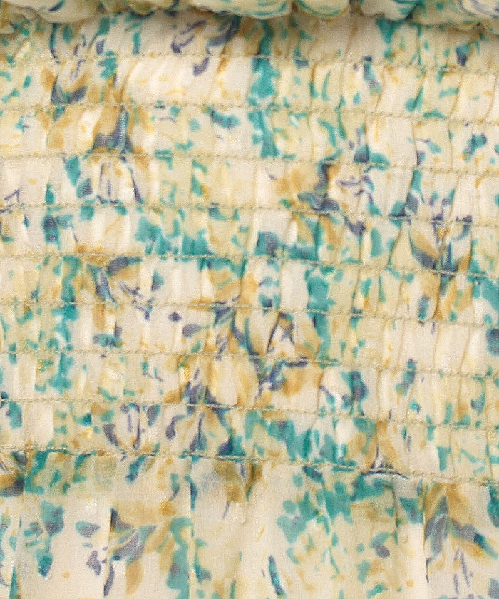 Toac 3-Tiered Printed Dress