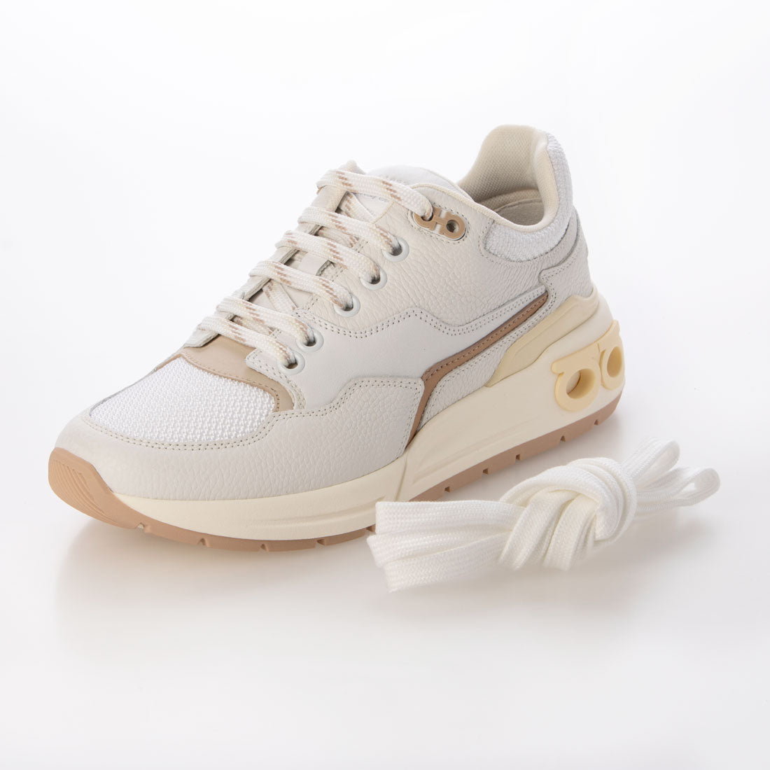 サルバトーレフェラガモ Salvatore Ferragamo ソールアイコンスニーカー （WHITE） WHITE