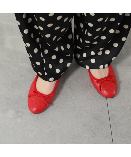 サルバトーレフェラガモ Salvatore Ferragamo FERRAGAMO バレエシューズ BALLERINA バレリーナ 754015 （LIPSTICK/レッド） LIPSTICK/レッド