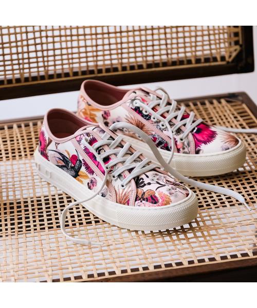 サルバトーレフェラガモ Salvatore Ferragamo FERRAGAMO スニーカー 0737448 BORG PRINT ボルグ （PK-WH/ピンク） PK-WH/ピンク