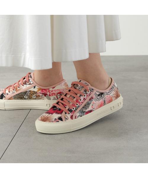 サルバトーレフェラガモ Salvatore Ferragamo FERRAGAMO スニーカー 0737448 BORG PRINT ボルグ （PK-WH/ピンク） PK-WH/ピンク