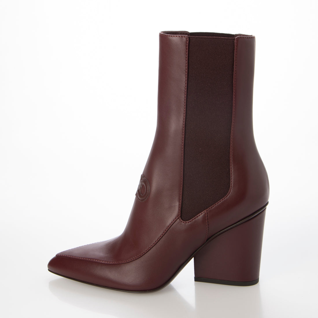 サルバトーレフェラガモ Salvatore Ferragamo Marine calfskin ankle boots