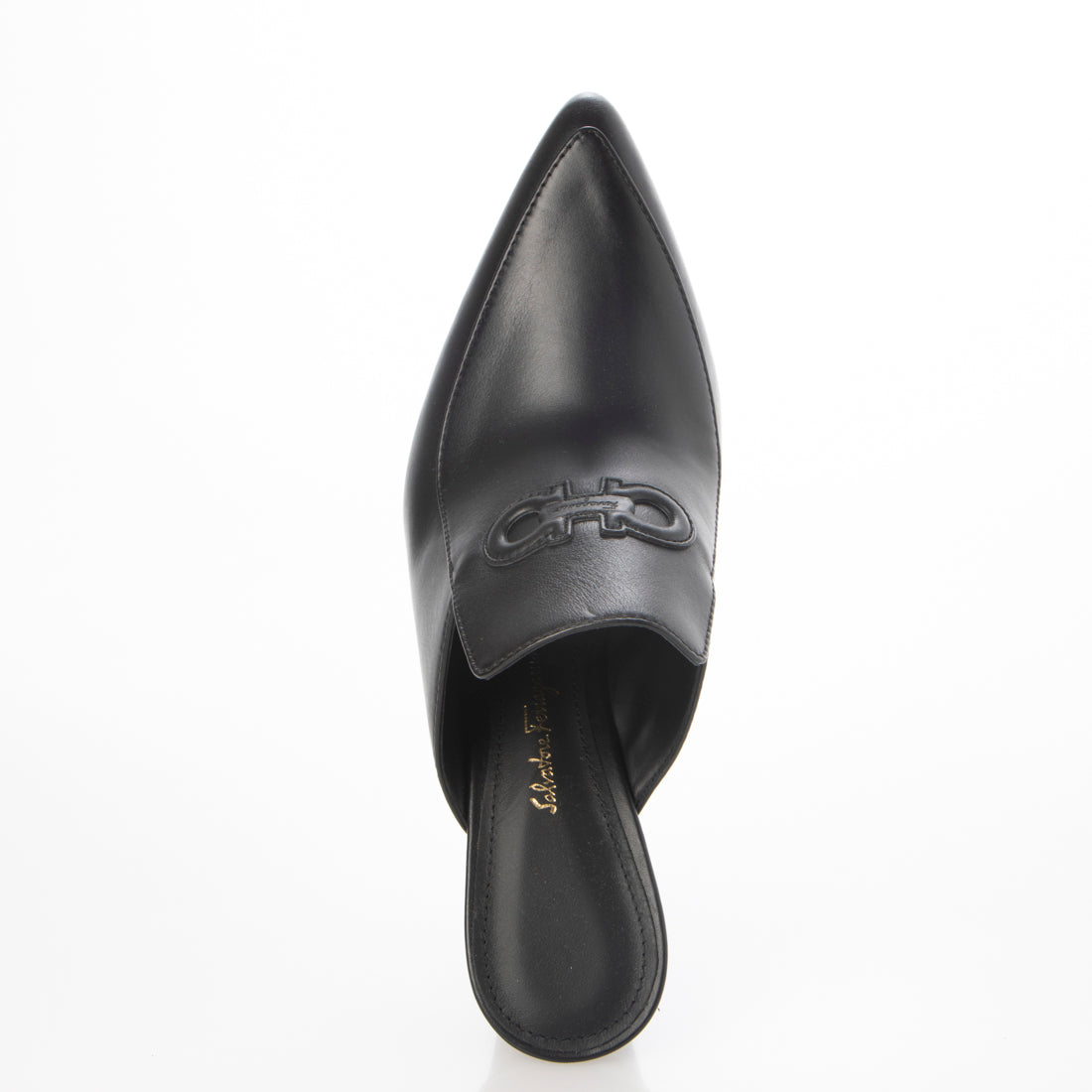 サルバトーレフェラガモ Salvatore Ferragamo Malfa mules （BLACK） BLACK