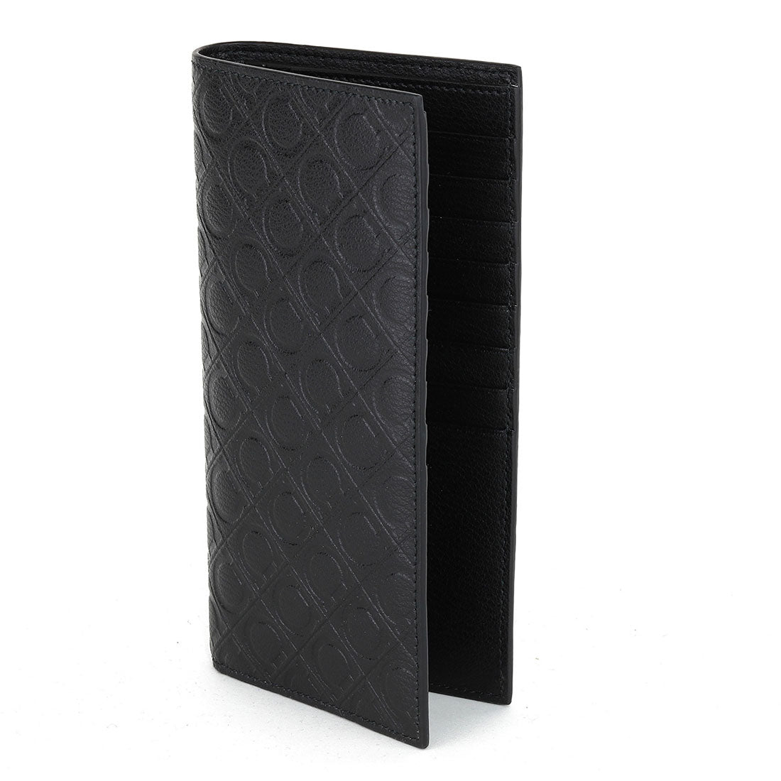 サルバトーレフェラガモ Salvatore Ferragamo 長財布 ガンチーニ EMBOSSED WALLET 661662 783775 NERO （ネロ） ネロ