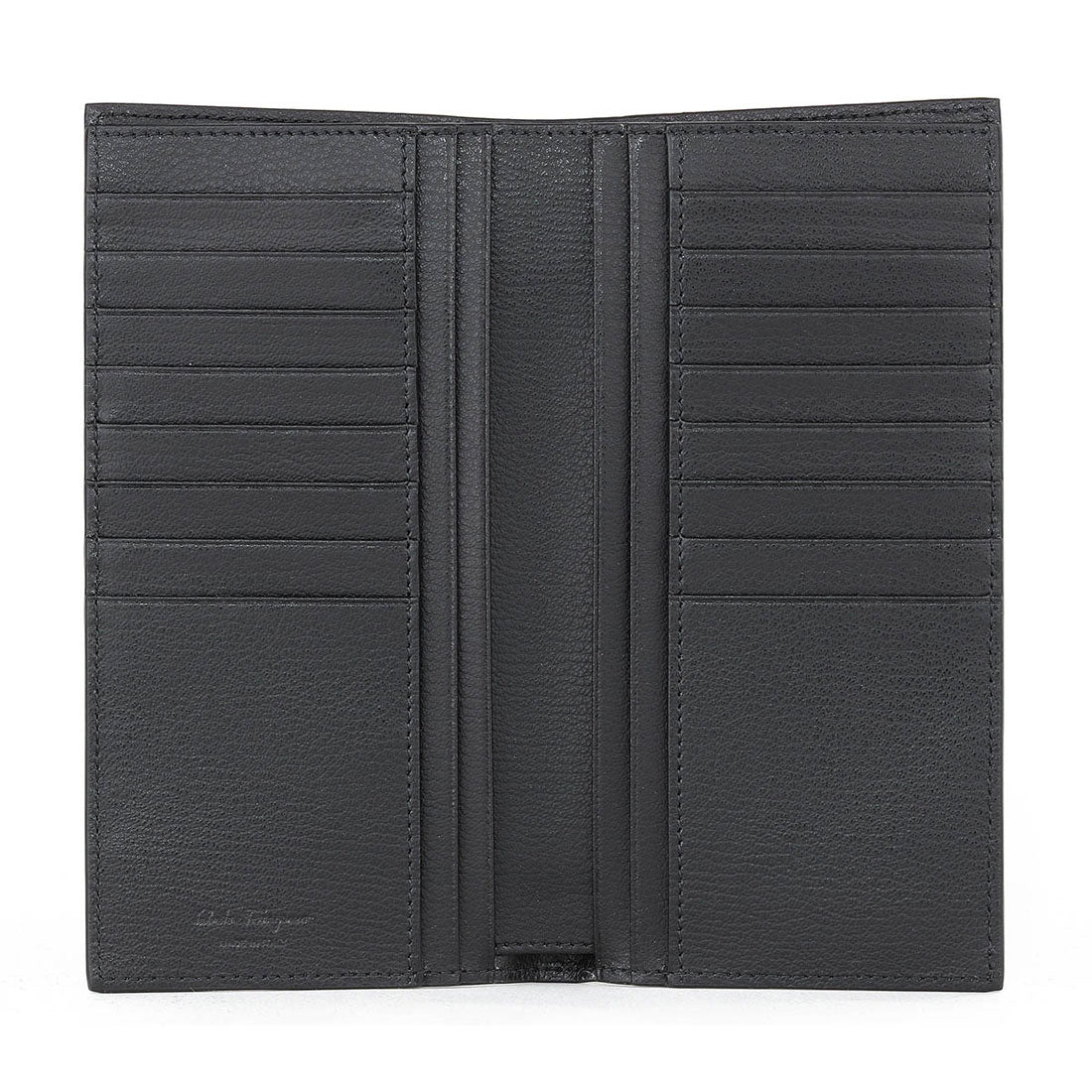 サルバトーレフェラガモ Salvatore Ferragamo 長財布 ガンチーニ EMBOSSED WALLET 661662 783775 NERO （ネロ） ネロ