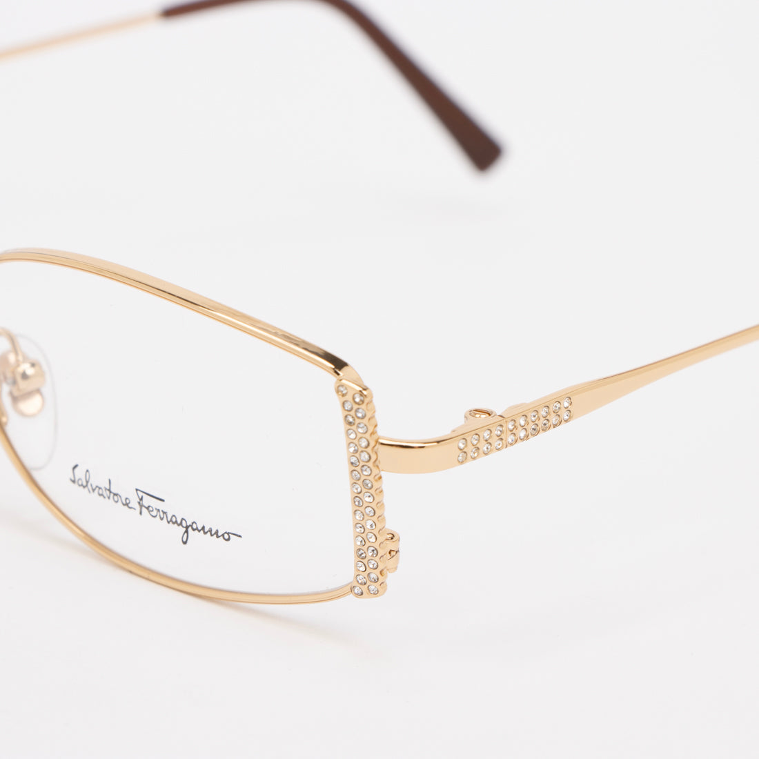 サルバトーレフェラガモ Salvatore Ferragamo メガネ 眼鏡 アイウェア レディース メンズ （ゴールド） ゴールド