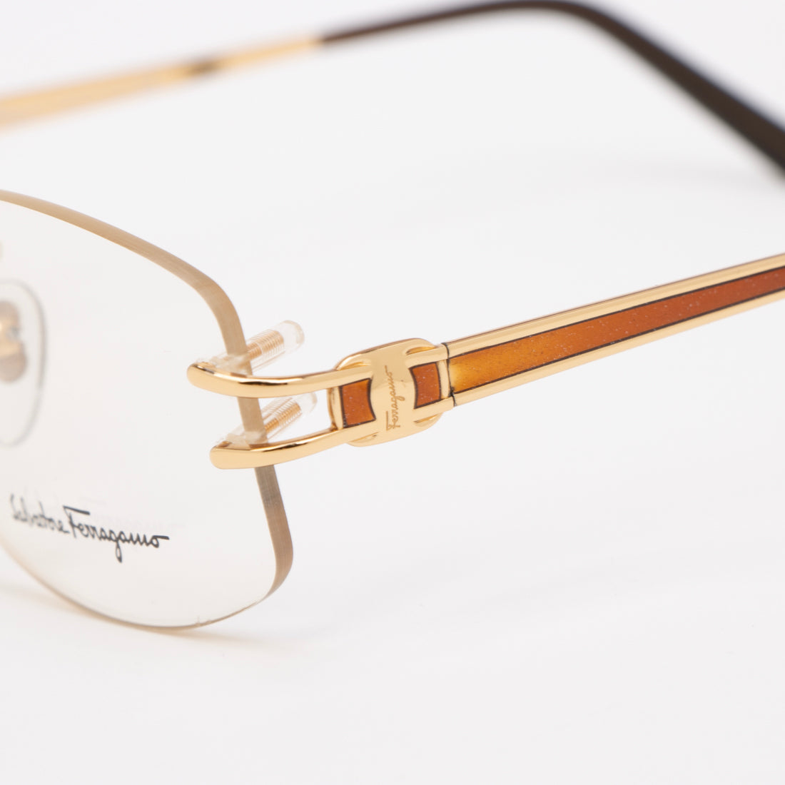 サルバトーレフェラガモ Salvatore Ferragamo メガネ 眼鏡 アイウェア レディース メンズ （ゴールド） ゴールド