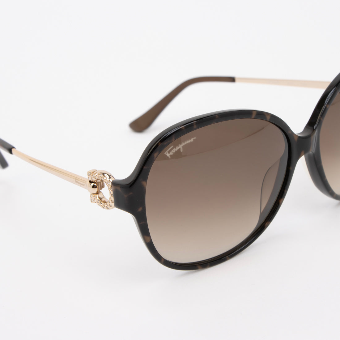 サルバトーレフェラガモ Salvatore Ferragamo サングラス レディース メンズ （ブラウンホーン） ブラウンホーン
