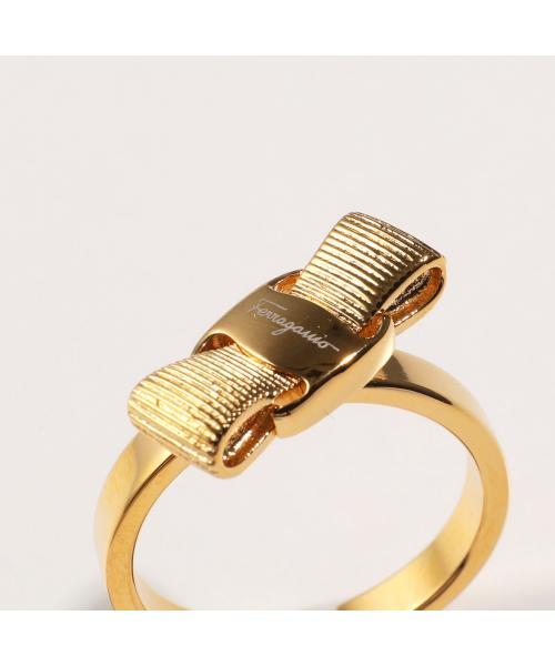 サルバトーレフェラガモ Salvatore Ferragamo SALVATORE FERRAGAMO リング ヴィラリボン 76 0545 （001/ORO-ゴールド） 001/ORO-ゴールド