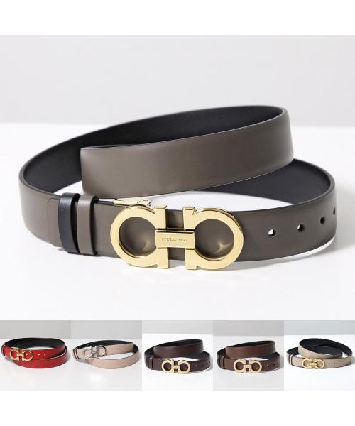 Salvatore Ferragamo SALVATORE FERRAGAMO Belt 23 A565 Double Gancini Salvatore Ferragamo SALVATORE FERRAGAMO Belt 23 A565 Double Gancini