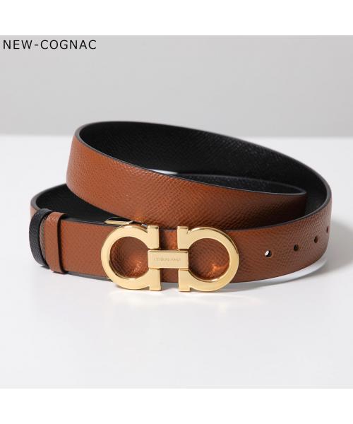 Salvatore Ferragamo SALVATORE FERRAGAMO Belt 23 A565 Double Gancini