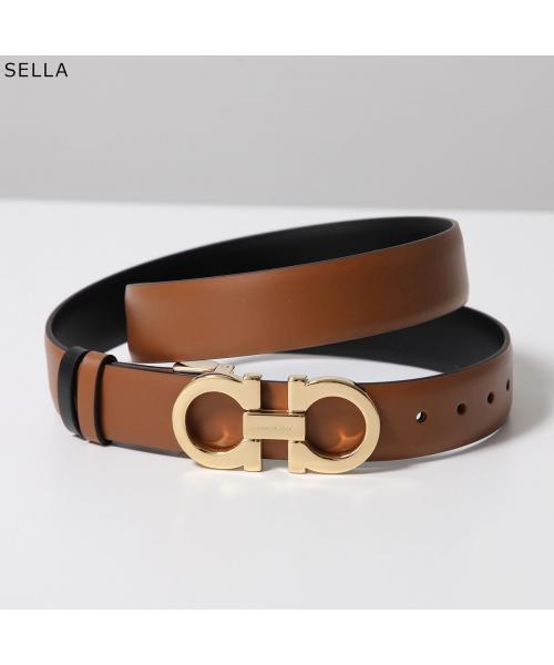 Salvatore Ferragamo SALVATORE FERRAGAMO Belt 23 A565 Double Gancini Salvatore Ferragamo SALVATORE FERRAGAMO Belt 23 A565 Double Gancini