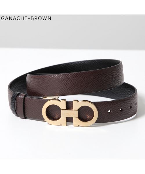Salvatore Ferragamo SALVATORE FERRAGAMO Belt 23 A565 Double Gancini