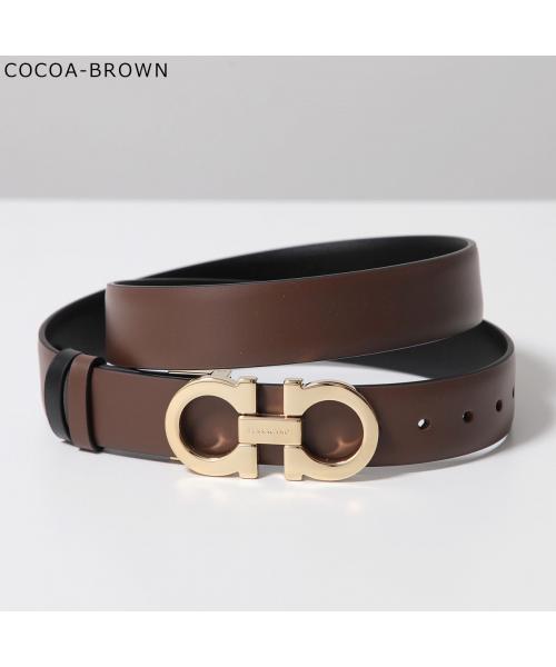 Salvatore Ferragamo SALVATORE FERRAGAMO Belt 23 A565 Double Gancini