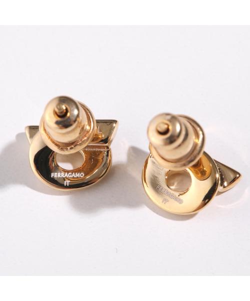 サルバトーレフェラガモ Salvatore Ferragamo FERRAGAMO ピアス 76 0697 ガンチーニ （001/ORO-ゴールド） 001/ORO-ゴールド