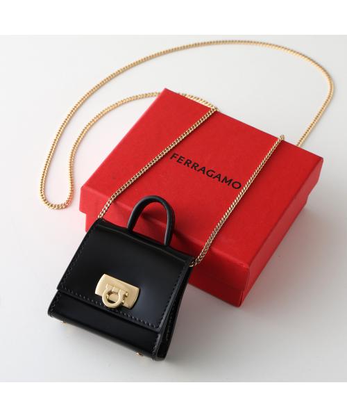 サルバトーレフェラガモ Salvatore Ferragamo FERRAGAMO イヤホンケース 220486 765929 AirPods Proケース （NERO/ブラック） NERO/ブラック
