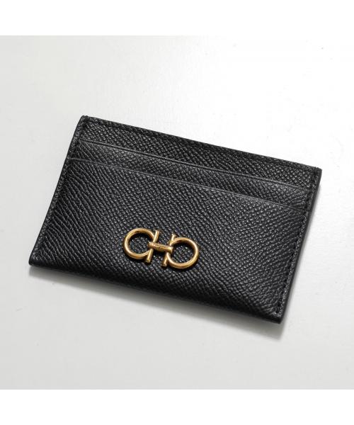 サルバトーレフェラガモ Salvatore Ferragamo FERRAGAMO カードケース GANCINI 220007 742164 （001/NERO/ブラック） 001/NERO/ブラック