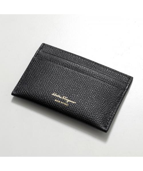 サルバトーレフェラガモ Salvatore Ferragamo FERRAGAMO カードケース GANCINI 220007 742164 （001/NERO/ブラック） 001/NERO/ブラック