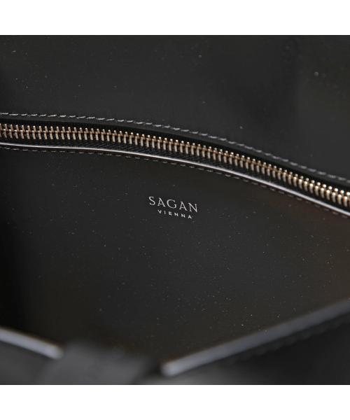 サガン・ヴィエンナ SAGAN Vienna Sagan Vienna トートバッグ PAZAR BOOK TOTE M_01P ブック A4 （BLACK/ブラック） BLACK/ブラック