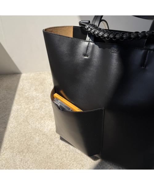 サガン・ヴィエンナ SAGAN Vienna Sagan Vienna トートバッグ PAZAR BOOK TOTE M_01P ブック A4 （BLACK/ブラック） BLACK/ブラック