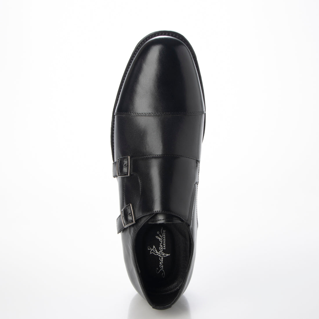 Sarabande SARABANDE Genuine Leather Rugged Business Double Monk Shoes /6938