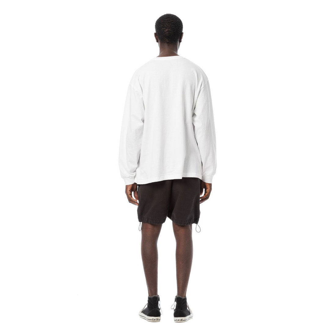 サンディニスタ SANDINISTA Sandinista Vintage Chino Tuck Shorts Overdyed（サンディニスタ ヴィンテージ チノ トラックショーツ オーバーダイ） （VINTAGE BLACK） VINTAGE BLACK