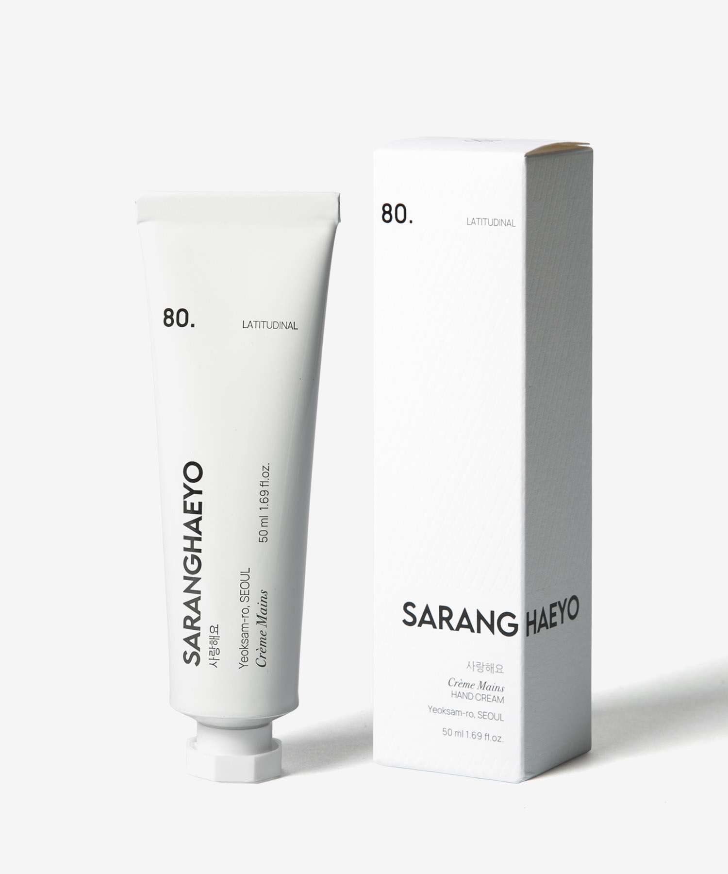 サランヘヨ SARANGHAEYO サランヘヨ SARANGHEYO ハンドクリーム 50mL【返品不可商品】 （80. LATITUDINAL） 80. LATITUDINAL