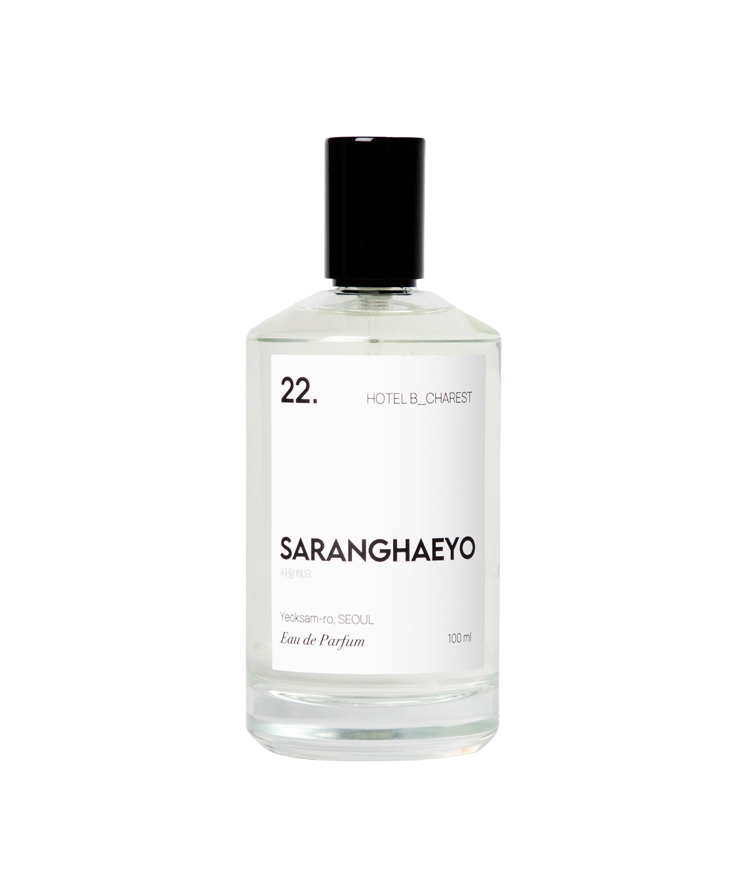 サランヘヨ SARANGHAEYO サランヘヨ SARANGHAEYO EDP 100ml SARANGHAEYO PERFUME レディース オードパルファム 98 91 90 80 71 70 69 61 60 【返品不可商品】 （22. HOTEL B_CHAREST） 22. HOTEL B_CHAREST