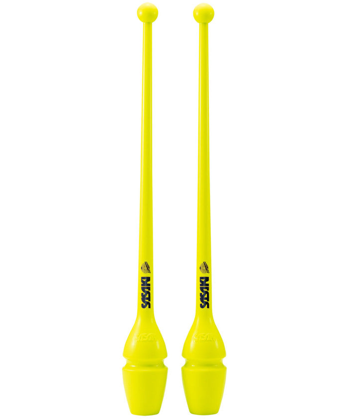 ササキスポーツ SASAKI ササキ SASAKI 新体操 ジュニアラバークラブ 長さ36cm こん棒 連結可能 ジョイントホ （ルミナスグリーン） ルミナスグリーン