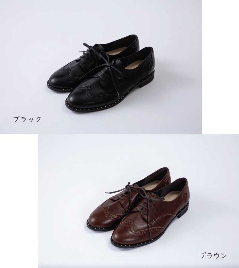 スコーピウス SCORPIUS 【SCORPIUS】 スコーピウス スタッズ レース アップ シューズ