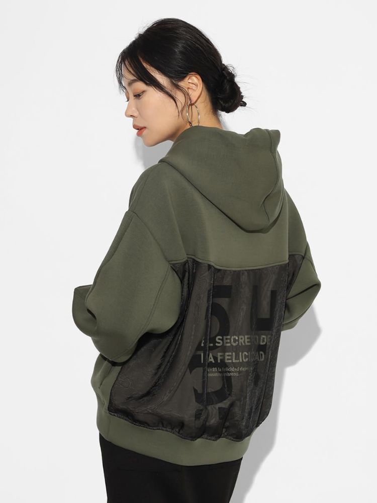 SCOTCLUB Sweat-like Back Logo Parker