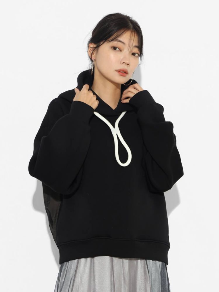SCOTCLUB Sweat-like Back Logo Parker